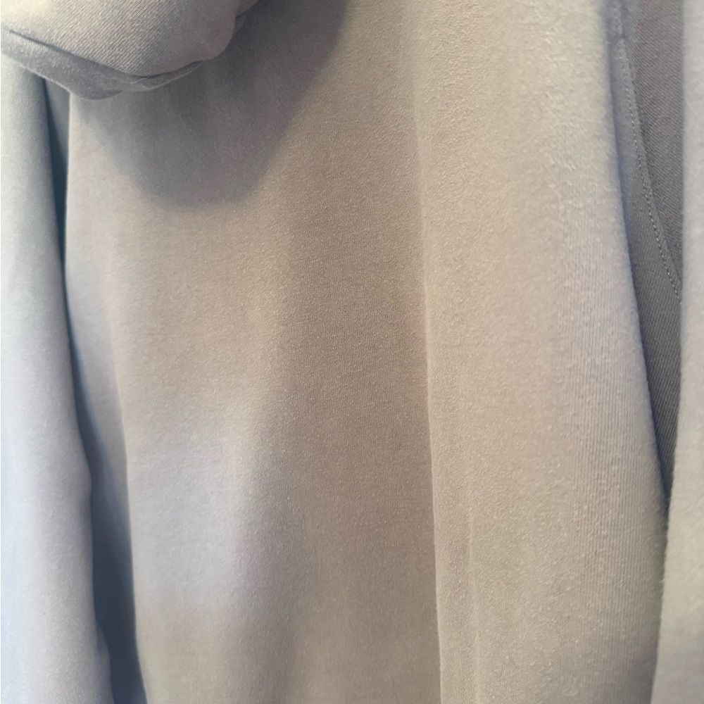 Fear of God Essentials Hoodie Taupe M Oversized Pullover Streetwear Unisex - Picture 11 of 13